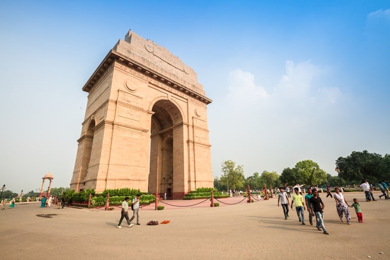 इंडिया गेट दिल्ली घूमने की जानकारी और इतिहास - India Gate New Delhi Information In Hindi
