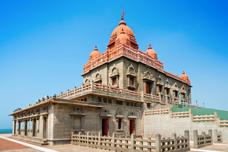 कुमारी अम्मन मंदिर या कन्याकुमारी मंदिर - Kumari Amman Kanyakumari Temple In Hindi