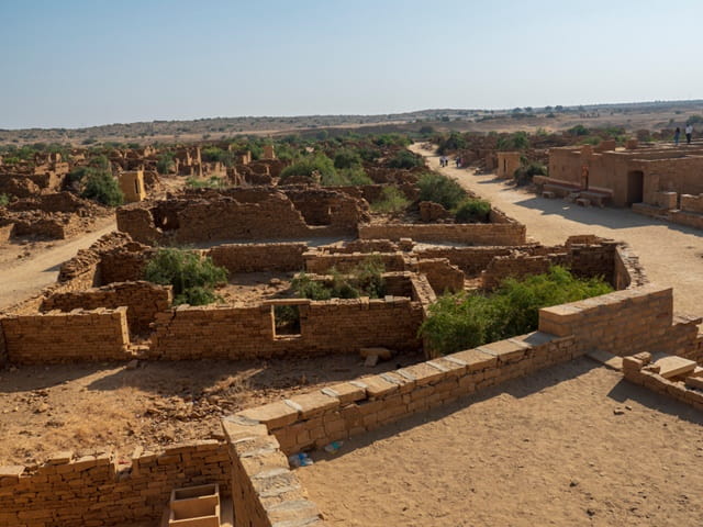 जैसलमेर यात्रा कुलधरा गांव की Kuldhara Abandoned Village Jaisalmer In Hindi
