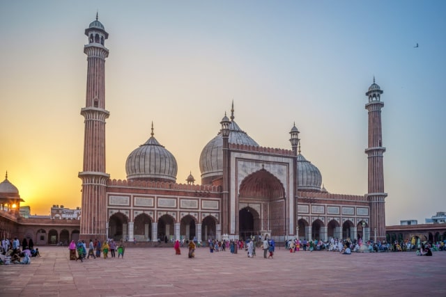 भारत में देखने की जगह जामा मस्जिद दिल्ली - Jama Masjid, Delhi In Hindi