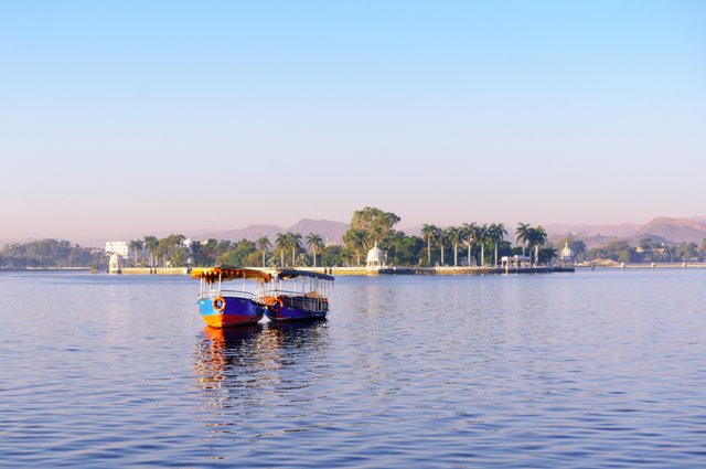 फतेह सागर झील में नौका विहार- Boating At Fateh Sagar Lake In Hindi