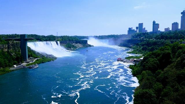 नियाग्रा जलप्रपात किस नदी पर स्थित है - Niagara Waterfalls On Which River In Hindi