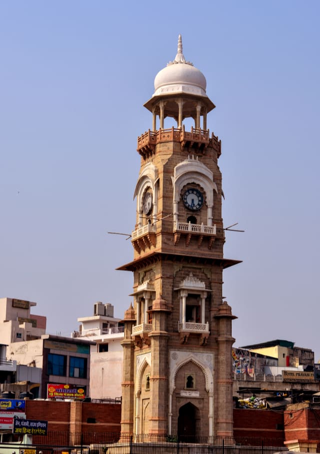 क्लॉक टावर अजमेर - Clock Tower In Ajmer In Hindi