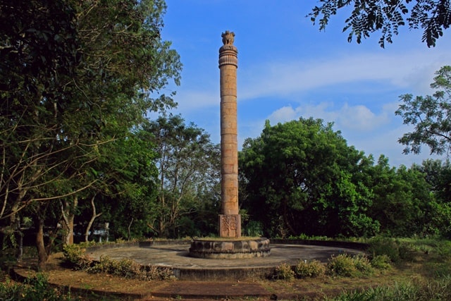 शोक स्तंभ इलाहाबाद(प्रयागराज) दर्शनीय स्थल - Ashok Pillar Prayagraj (Allahabad) Darshaniya Sthal In Hindi