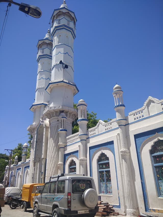 मदुरई की सबसे पुरानी मस्जिद काज़िमार बड़ी मस्जिद - Madurai Ki Sabse Purani Masjid Kazimar Big Mosque In Hindi