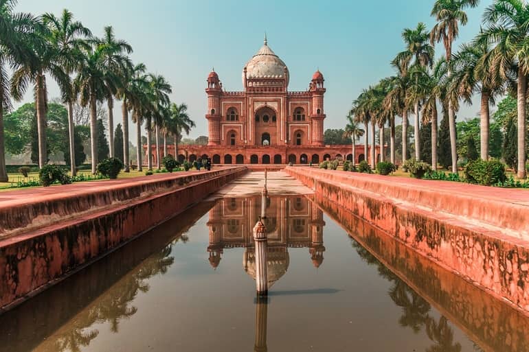 भारत के ऐतिहासिक पर्यटन स्थल हुमायु का मकबरा