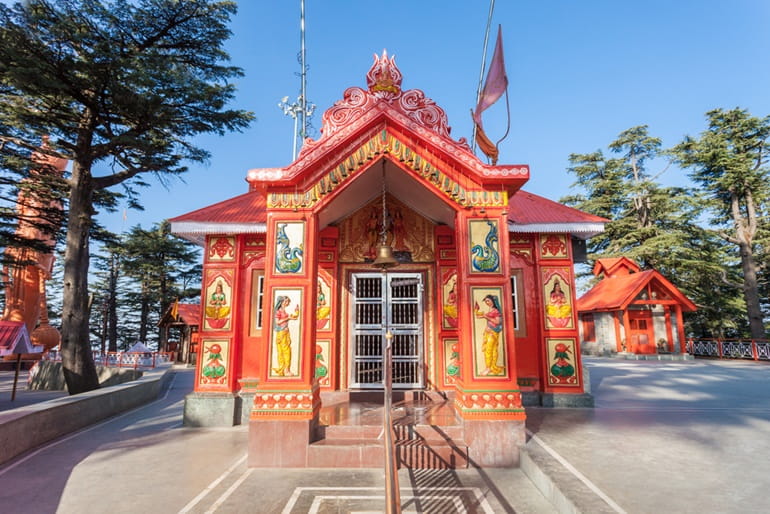 हिमाचल प्रदेश के प्रमुख मंदिर जाखू मंदिर 