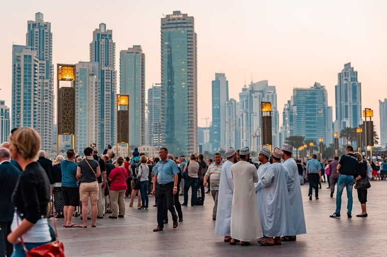 दुबई शहर में मुख्य धर्म क्या है