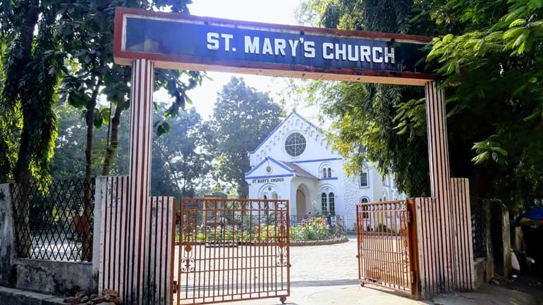 जमशेदपुर का पर्यटन स्थल चर्च सेंट मैरी चर्च