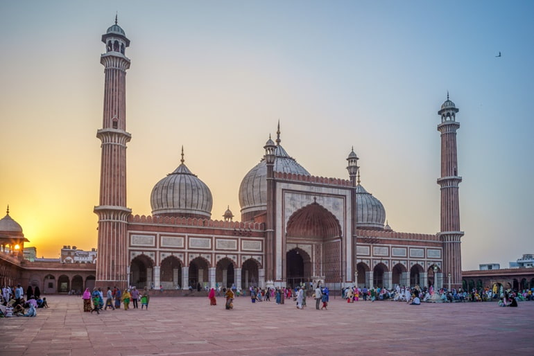 भारत की पहेली प्रमुख मस्जिद, जामा मस्जिद दिल्ली