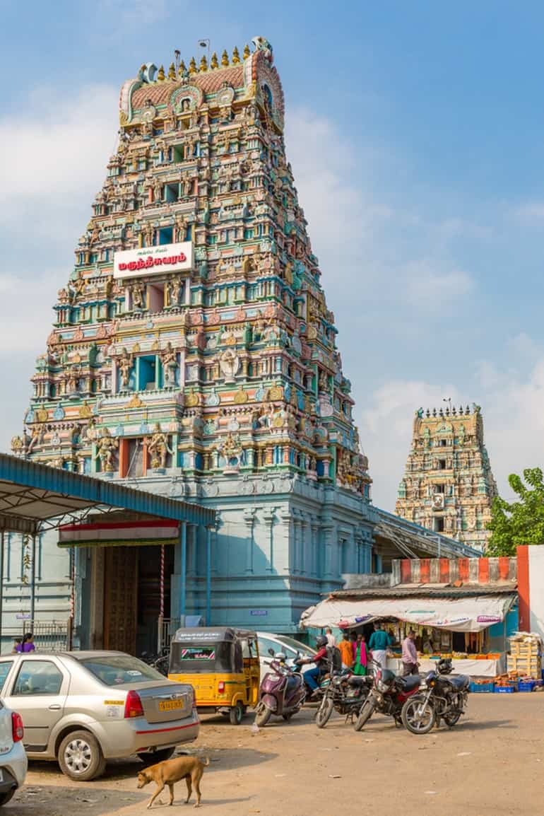 चेन्नई के धार्मिक स्थल मारुंडेश्वर मंदिर 