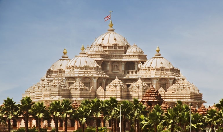 दिल्ली के अक्षरधाम मंदिर की वास्तुकला तकनीक