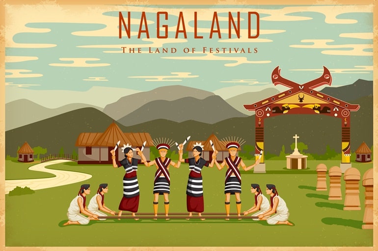 नागालैंड राज्य के इतिहास से लेकर संस्कृति के बारे में पूरी जानकारी - Nagaland In Hindi