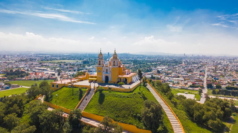 मेक्सिको के मशहूर आकर्षण स्थल प्यूब्ला शहर