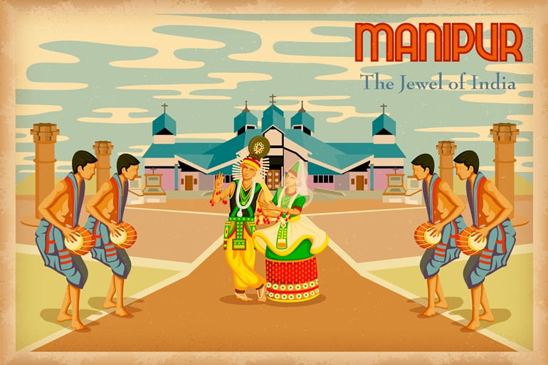 मणिपुर राज्य की जानकारी – Manipur In Hindi