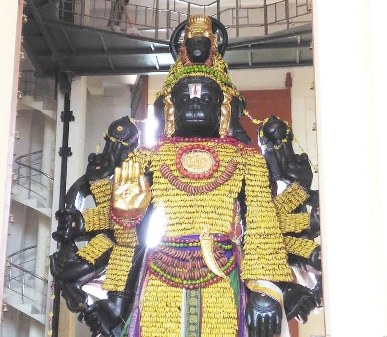 तमिलनाडु का प्रसिद्ध हनुमान मंदिर पंचमुखी आंजनेय मंदिर