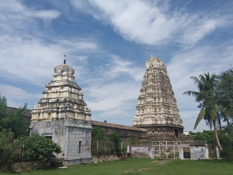 तमिलनाडु में भगवान शिव का फेमस टेम्पल एकम्बरेश्वर मंदिर कांचीपुरम 