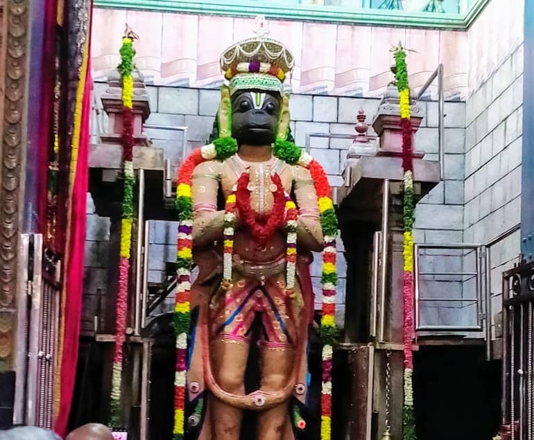तमिलनाडु का लोकप्रिय मंदिर नमक्कल अंजनियर मंदिर