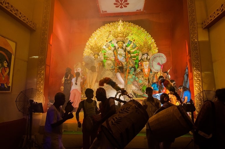 Durga Puja In Hindi