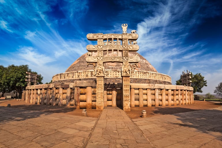 साँची स्तूप मध्यप्रदेश – Sanchi Stupa Madhyprdesh In Hindi