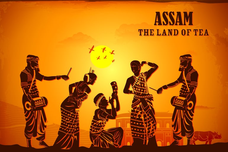 असम - Assam In Hindi