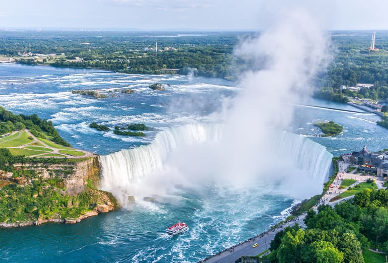 नियाग्रा फॉल्स, कनाडा -  Niagara Falls, Canada In Hindi