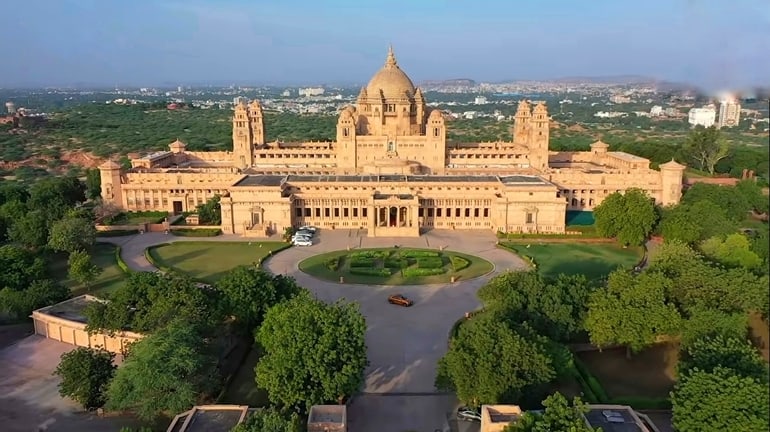 उम्मेद भवन पैलेस की वास्तुकला – Architecture of Umaid Bhavan Palace in Hindi