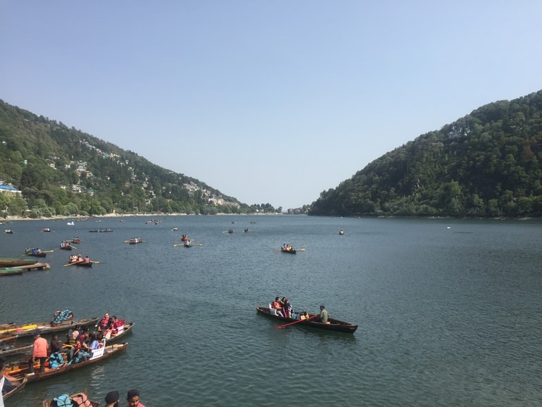 नैनी झील में नौका विहार -  Boating at Naini Lake in Hindi