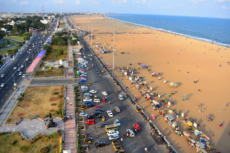 मरीना बीच” चेन्नई घूमने की जानकारी - Complete information about Marina Beach in Hindi