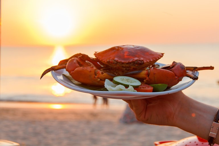 गोवा का मशहूर भोजन क्रैब – Crab Goa In Hindi