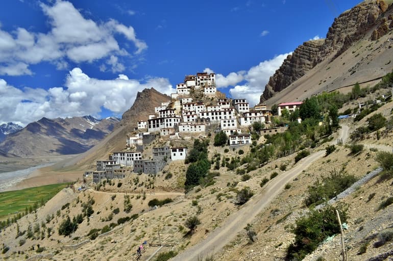 काई मठ लाहौल और स्पीति - Key Monastery, Lahaul-Spiti in Hindi