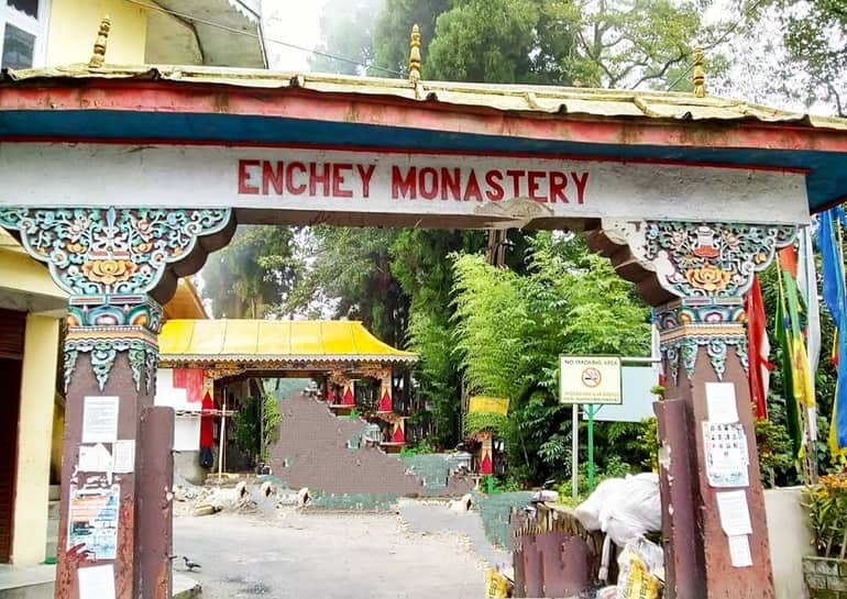 एनचेई मठ गंगटोक – Enchey Monastery, Gangtok in Hindi