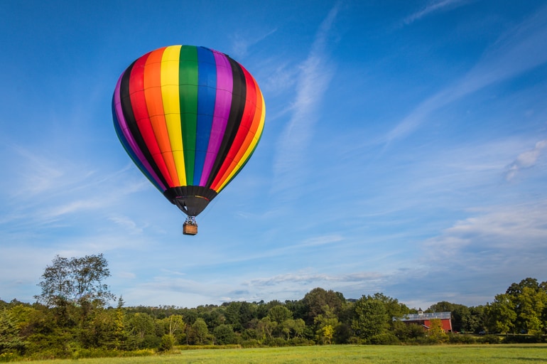 हॉट एयर बैलून राइड – Hot Air Balloon ride in Hindi