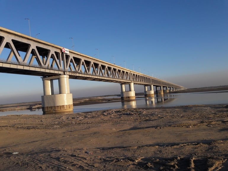 बोगीबील ब्रिज (4.94 किमी), असम - Bogibeel Bridge Assam in Hindi