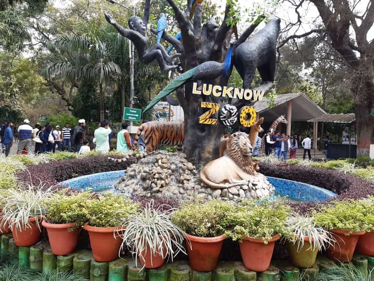 लखनऊ चिड़ियाघर लखनऊ - Lucknow Zoo Lucknow in Hindi