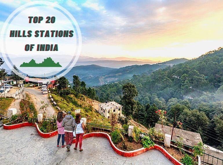 भारत के टॉप 20 हिल स्टेशन - Top 20 Hill Stations of India in Hindi